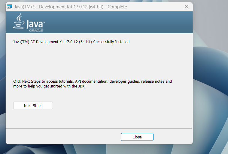 JDK Success