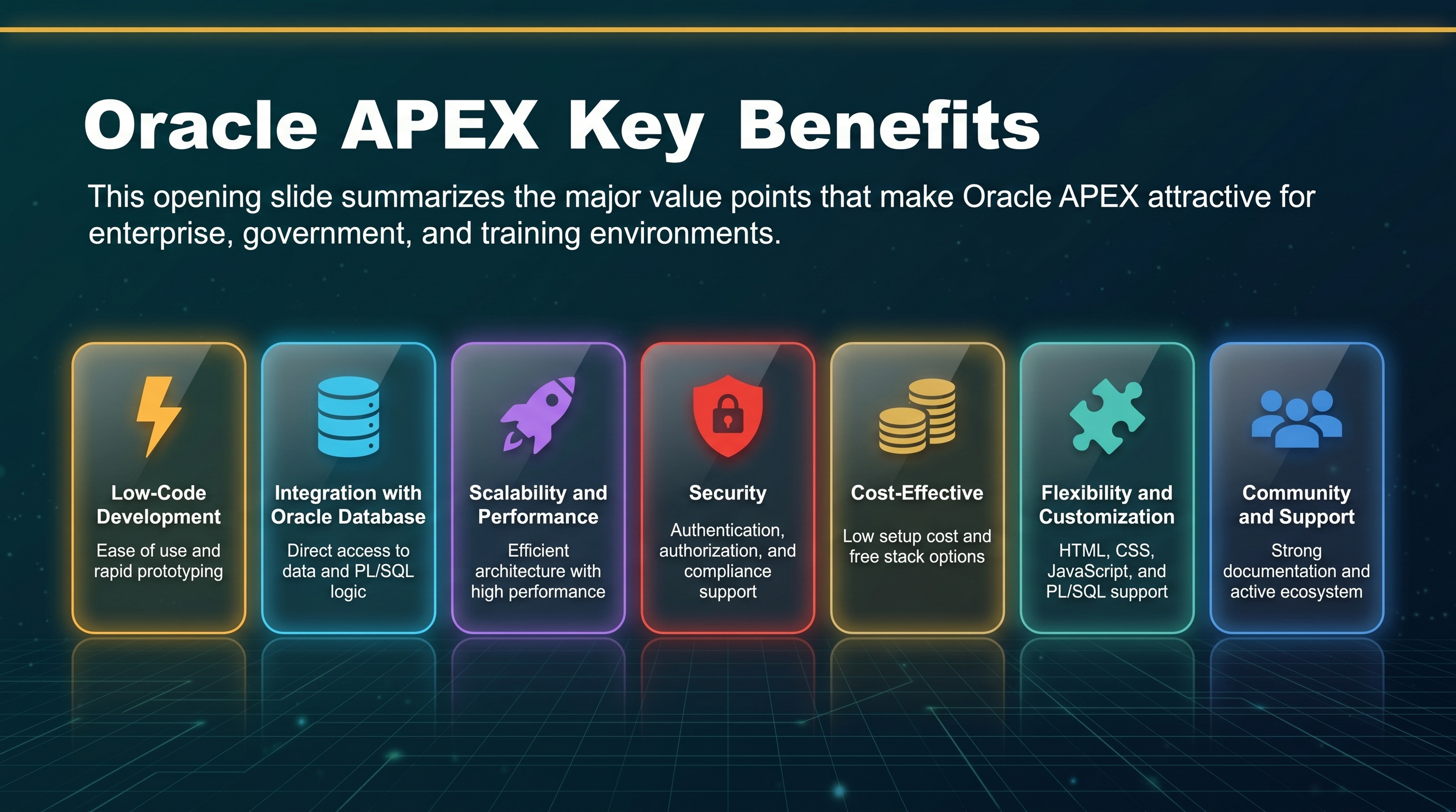 Benefits overview part 1